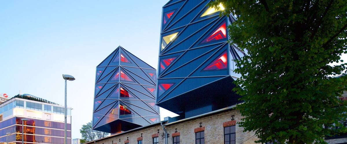 Rottermann Quarter which includes modern architecture