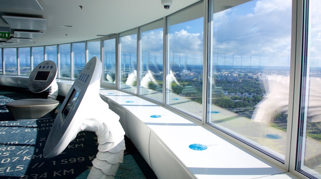 Tallinn TV Tower showing views