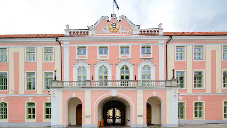 Toompea Castle featuring a castle, heritage architecture and heritage elements