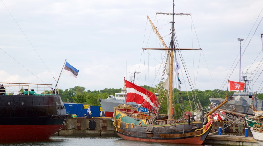 Tallinn featuring boating and a bay or harbour
