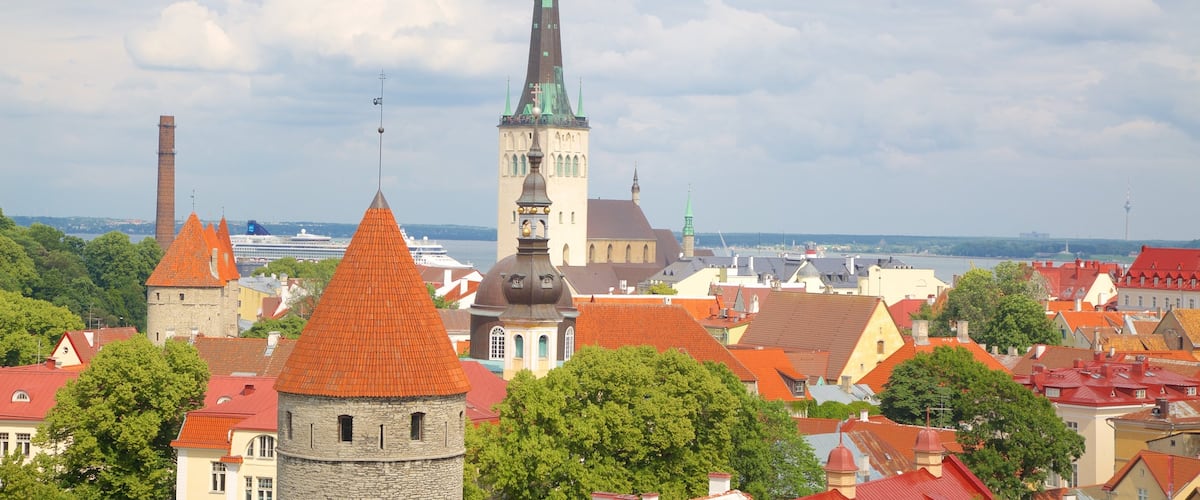 Estonia que incluye una ciudad