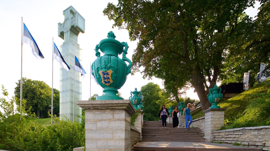 Tallinn som visar ett torg