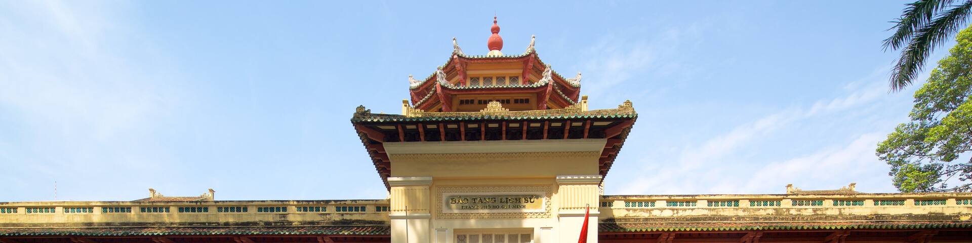 Museum der vietnamesischen Geschichte welches beinhaltet historische Architektur und Tempel oder Andachtsstätte
