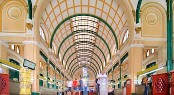 Saigon Central Post Office which includes interior views and heritage architecture