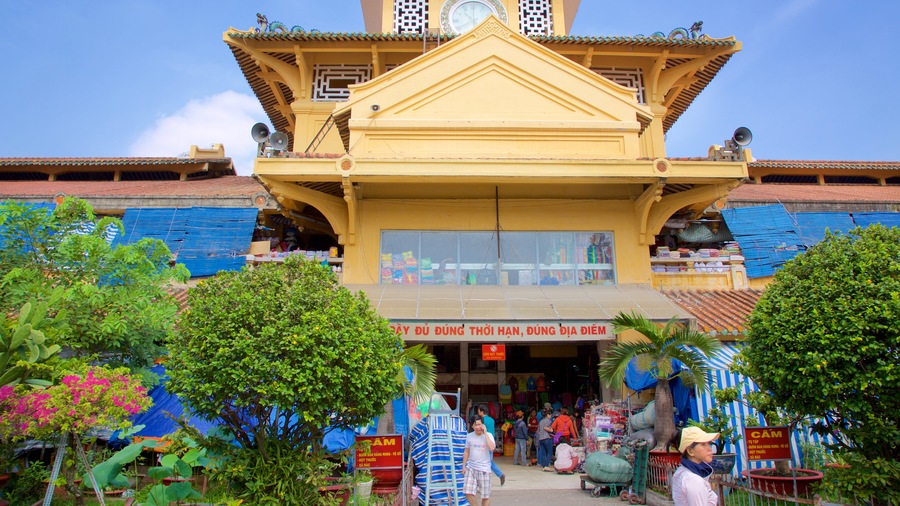 Cholon showing a temple or place of worship