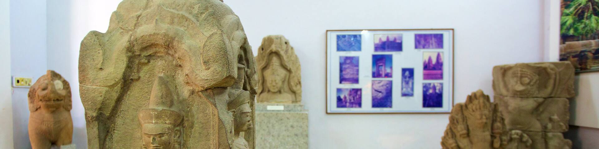 Museum of Vietnamese History showing interior views and a statue or sculpture