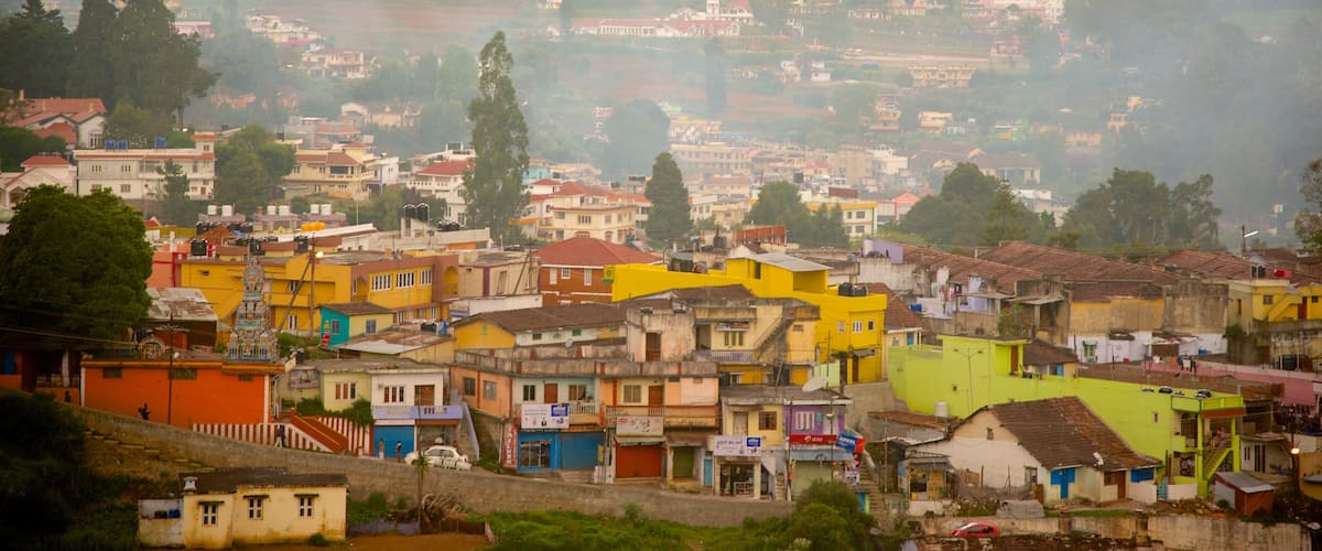 Ooty que incluye una ciudad