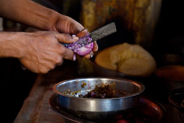 Rajasthan mit einem Speisen