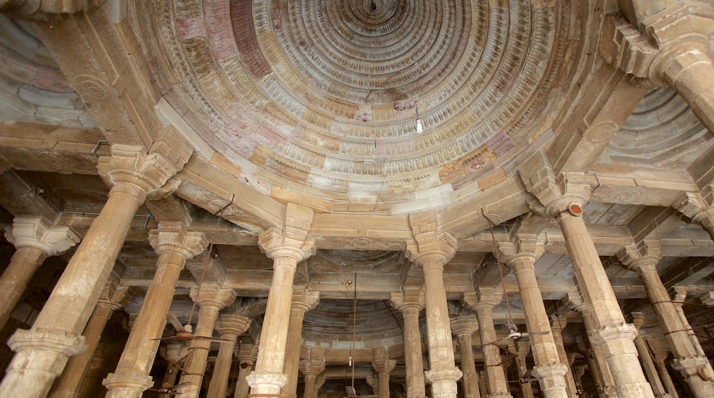 Jama Masjid Mosque featuring heritage architecture and interior views