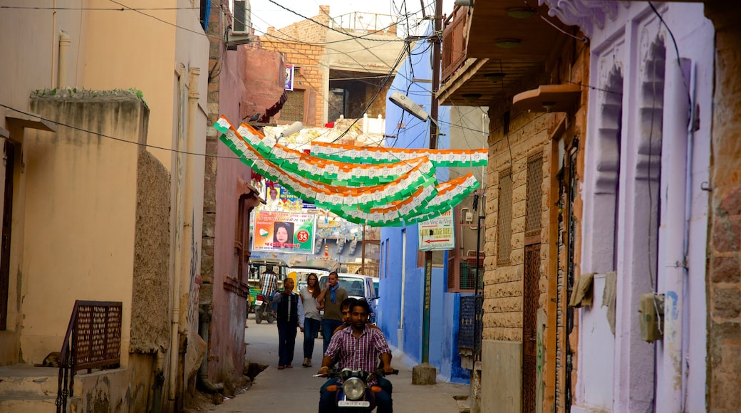 Jodhpur presenterar en liten stad eller by