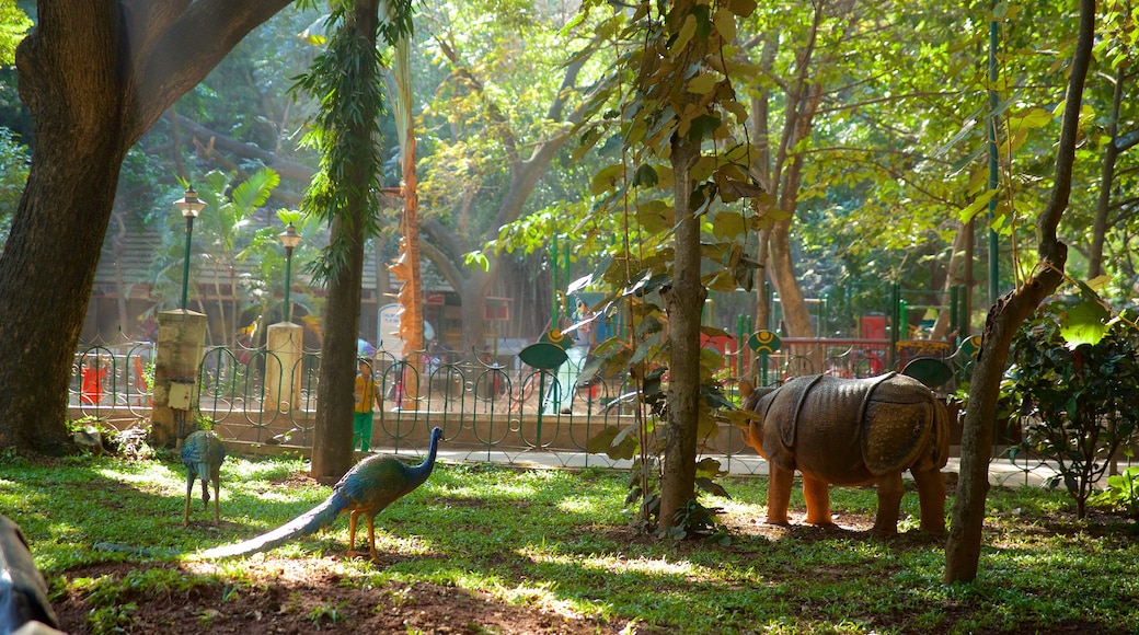 Cubbon Park showing a garden