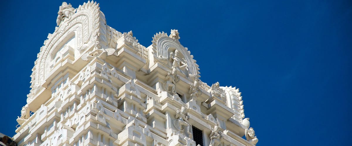ISKCON Temple featuring heritage architecture and heritage elements