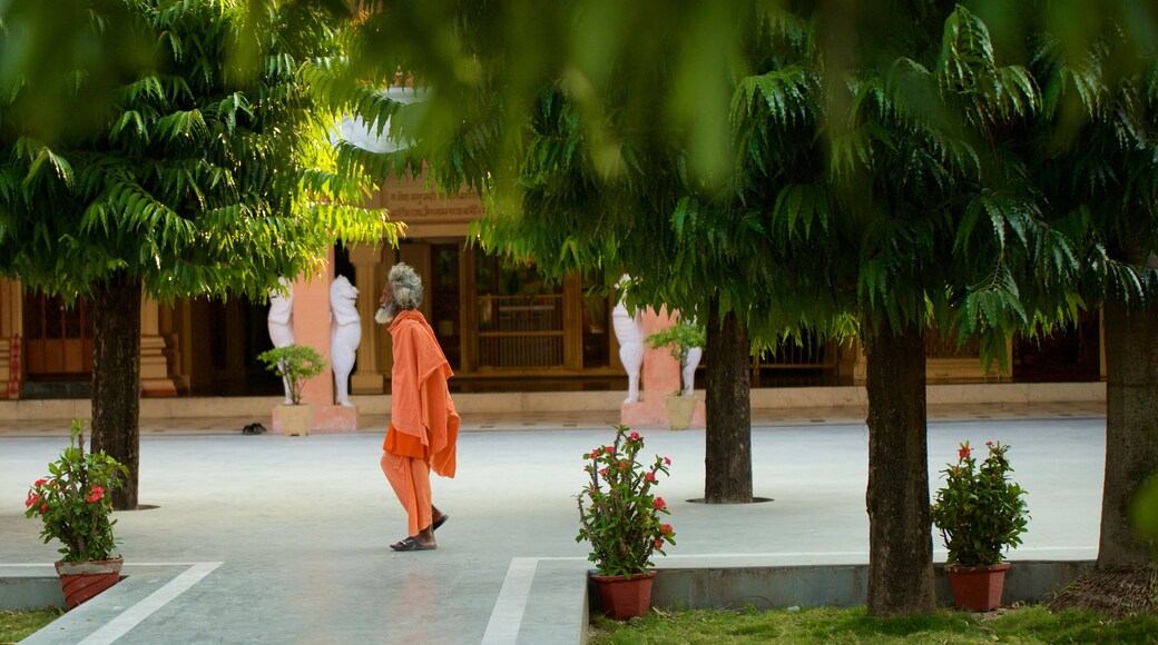 Parmarth Niketan as well as an individual male