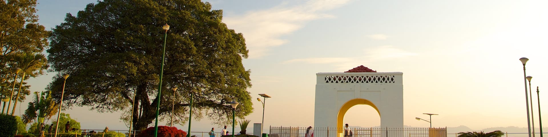 Raja\'s Seat which includes a park