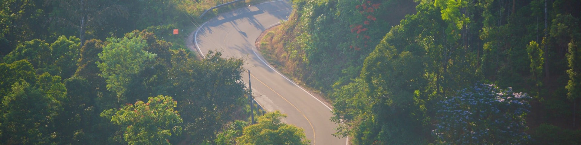 Raja\'s Seat das einen Regenwald