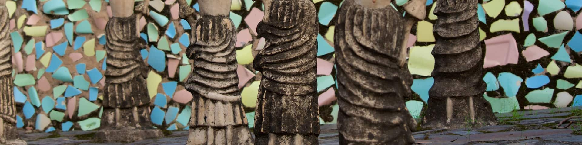 Rock Garden which includes outdoor art and a statue or sculpture