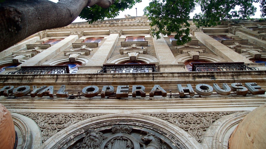 Royal Opera House which includes heritage elements