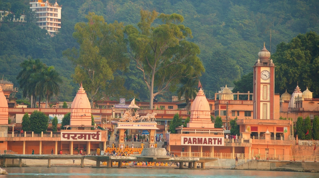 Parmarth Niketan mostrando una ciudad