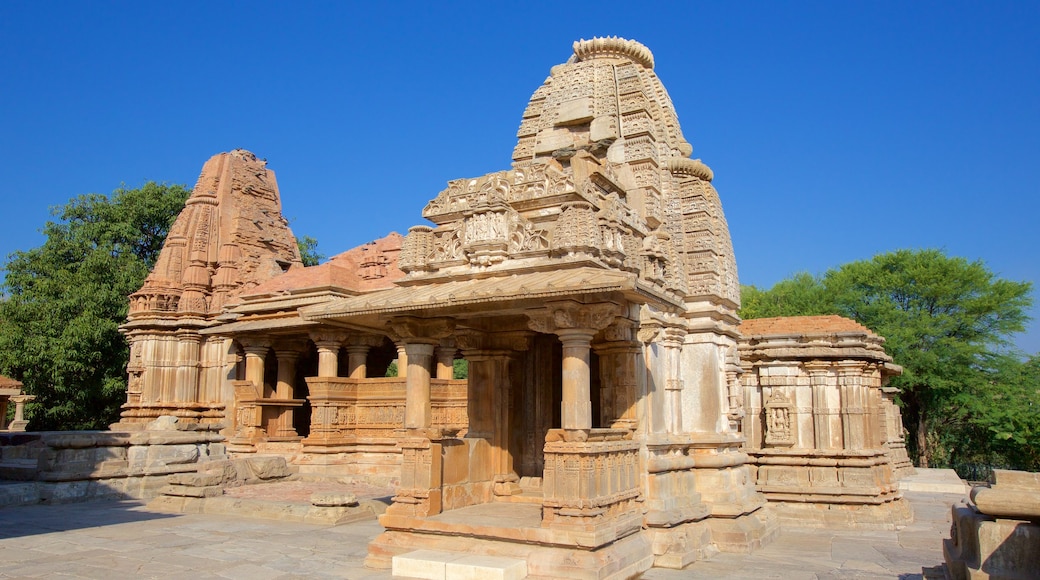 Nagda featuring heritage elements, a temple or place of worship and heritage architecture