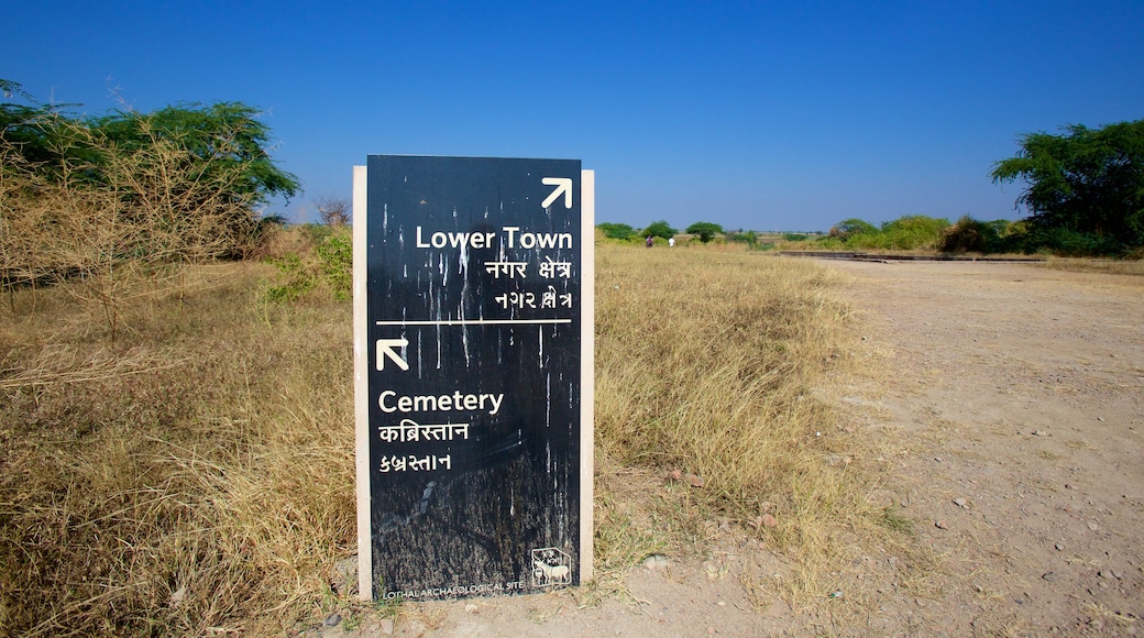 Lothal which includes signage