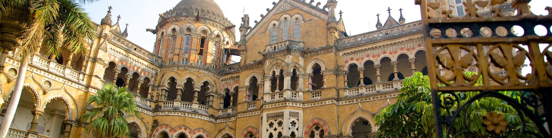 Chhatrapati Shivaji Terminus which includes heritage elements and heritage architecture