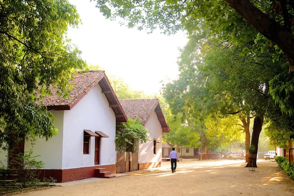 Gandhi Ashram showing religious aspects