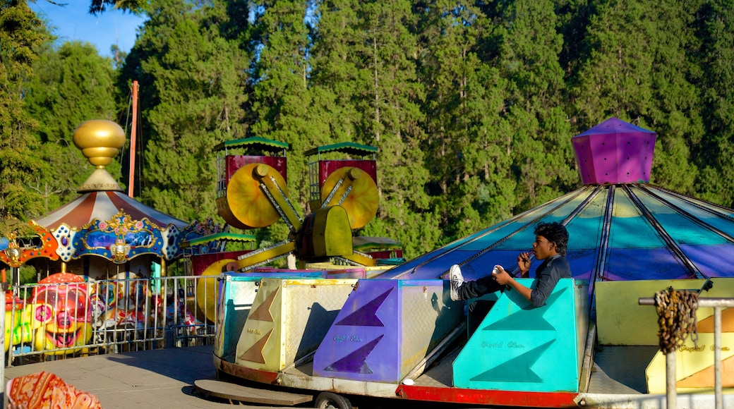 Ooty Lake showing rides