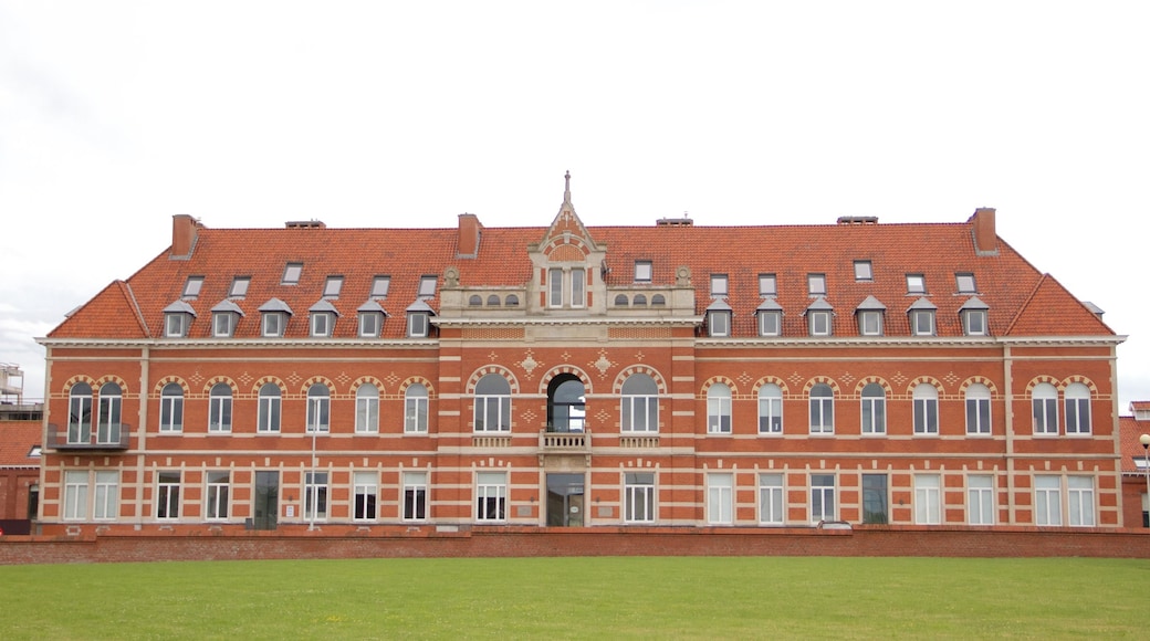 Ostende que incluye patrimonio de arquitectura y elementos del patrimonio