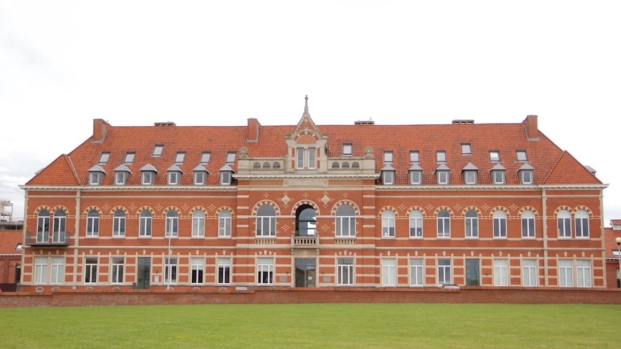 Ostend showing heritage architecture and heritage elements