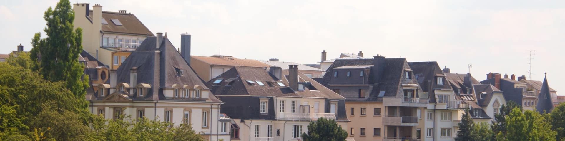 Adolphe Bridge showing heritage architecture