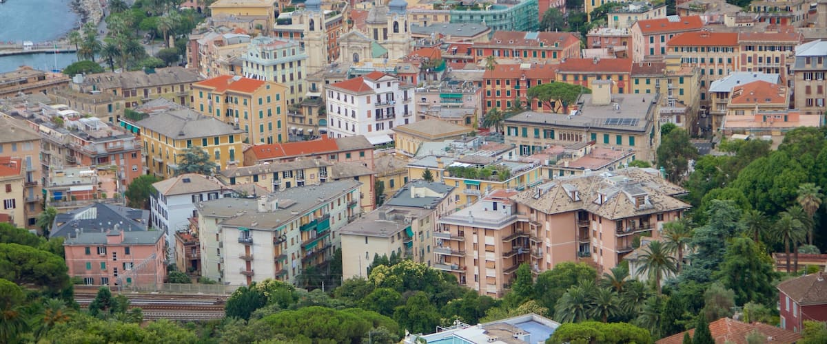 Portofino mostrando una ciudad costera, una ciudad y vistas generales de la costa