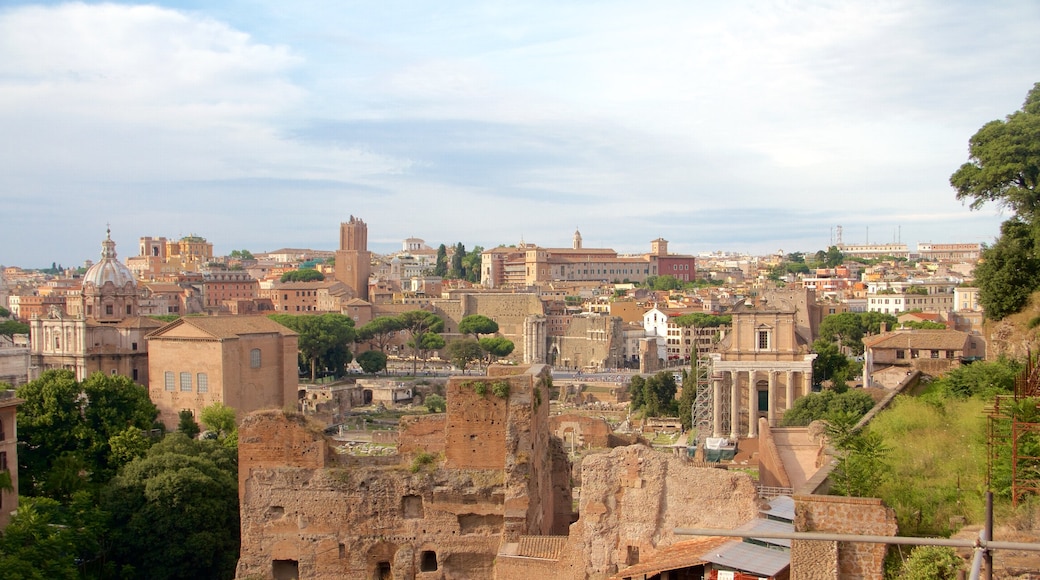 Palatine Hill có tính năng thành phố