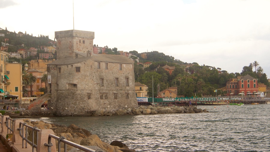 Rapallo featuring general coastal views and heritage architecture