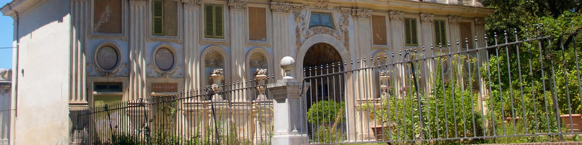 Borghese Gallery which includes heritage elements and heritage architecture