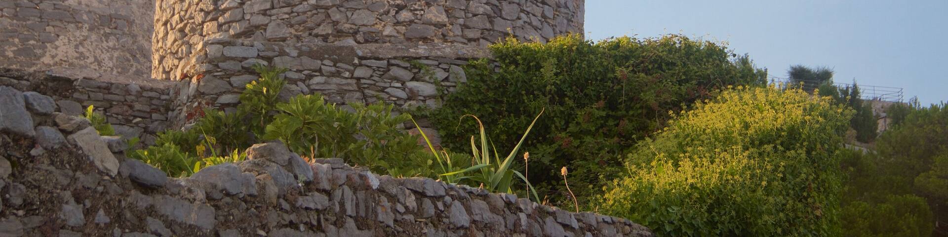 Doria Castle showing a castle, heritage elements and a ruin