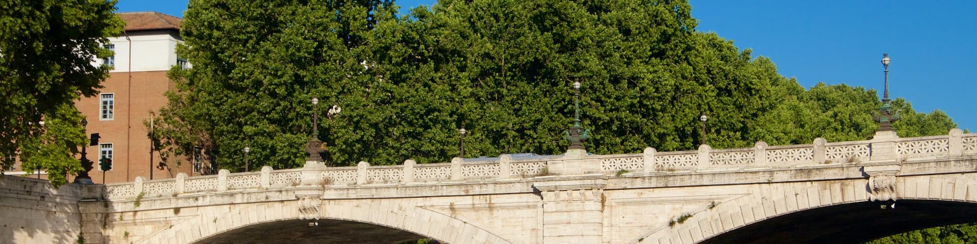 Lazio featuring a bridge and a river or creek