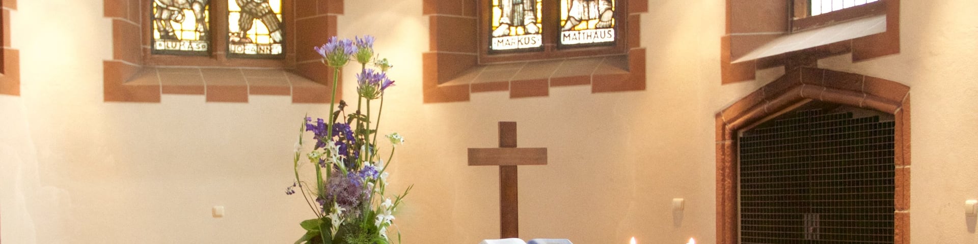 Old Nicholas Church featuring religious elements, a church or cathedral and interior views