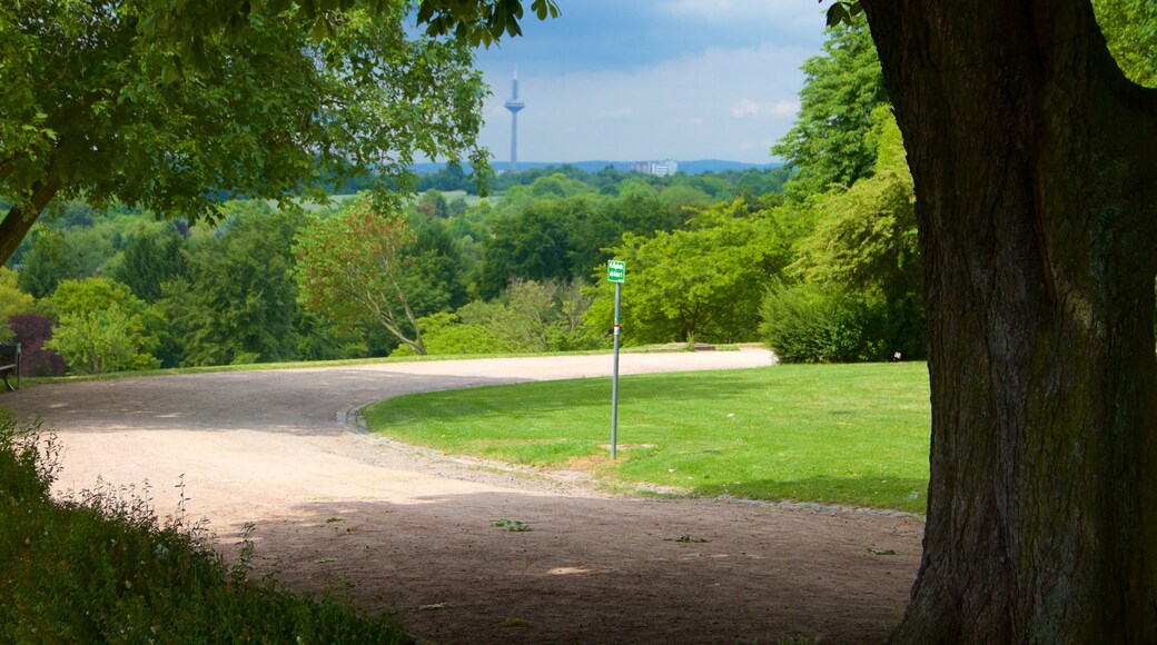 Lohberg som inkluderar en park