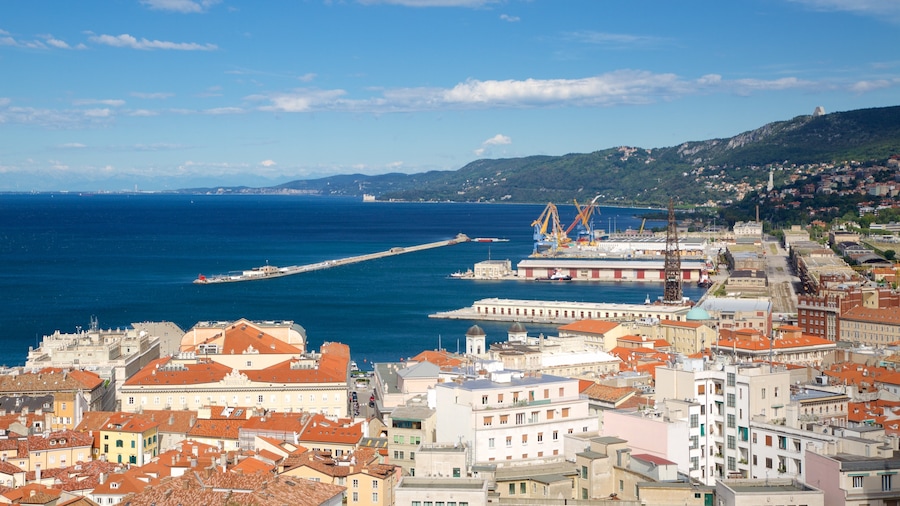 Province of Trieste showing a city