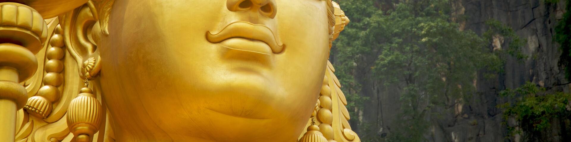 Batu Caves which includes outdoor art