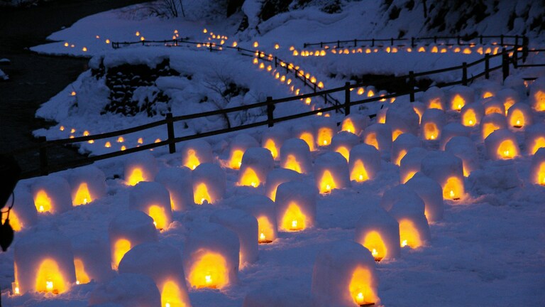 Yunishigawa Kamakura Festival—Enjoy fantastic evenings in this illuminated snow-filled Onsen town