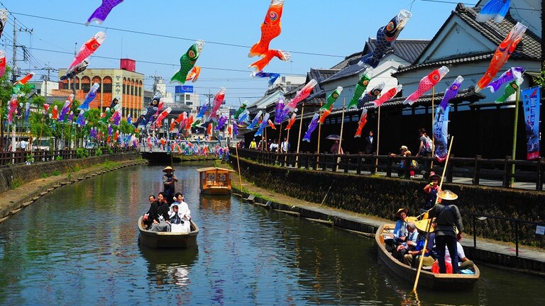 Kinugawa River Boat Ride—See incredible seasonal scenery from on board a traditional wooden boat!