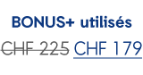 Utilisez vos Bonus plus et obtenez immédiatement des prix plus avantageux