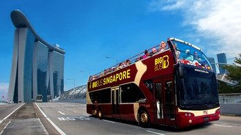 Hop-on-Hop-off-Stadtrundfahrt durch Singapur mit Big Bus Hop-on-Hop-off-Stadtrundfahrt durch Singapur mit Big Bus