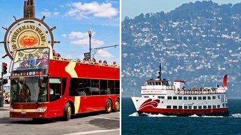Sightseeing-Kombi-Pass: Hop-on-Hop-off-Bustour und Bootsfahrt durch die Gol... Sightseeing-Kombi-Pass: Hop-on-Hop-off-Bustour und Bootsfahrt durch die Gol...