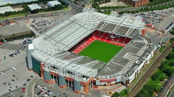 Premier League: Fußballspiel des FC Manchester United im Stadion Old Traffo... Premier League: Fußballspiel des FC Manchester United im Stadion Old Traffo...