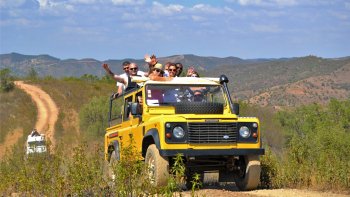 Ganztägige Jeep-Safari an der Algarve Ganztägige Jeep-Safari an der Algarve