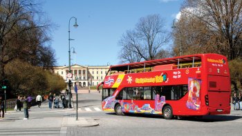 Hop-on-Hop-off-Bustour durch Oslo Hop-on-Hop-off-Bustour durch Oslo