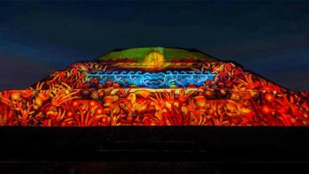 mexico things teotihuacan sound tour light