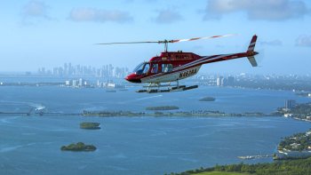 Großartiger Helikopterrundflug über Miami Großartiger Helikopterrundflug über Miami